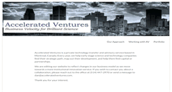 Desktop Screenshot of acceleratedventures.com